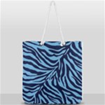 Zebra 3 Full Print Rope Handle Tote (Large)