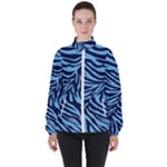 Zebra 3 Women s High Neck Windbreaker