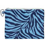 Zebra 3 Canvas Cosmetic Bag (XXL)