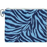 Zebra 3 Canvas Cosmetic Bag (XXXL)