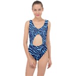 Zebra 3 Center Cut Out Swimsuit