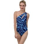 Zebra 3 To One Side Swimsuit