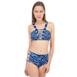 Zebra 3 Cage Up Bikini Set