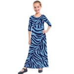 Zebra 3 Kids  Quarter Sleeve Maxi Dress