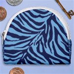 Zebra 3 Horseshoe Style Canvas Pouch