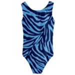 Zebra 3 Kids  Cut-Out Back One Piece Swimsuit