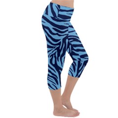 Lightweight Velour Capri Yoga Leggings 