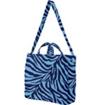 Zebra 3 Square Shoulder Tote Bag