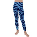 Zebra 3 Kids  Lightweight Velour Leggings