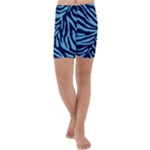 Zebra 3 Kids  Lightweight Velour Capri Yoga Leggings