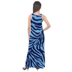 Sleeveless Velour Maxi Dress 