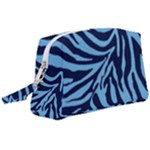 Zebra 3 Wristlet Pouch Bag (Large)