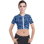 Zebra 3 Short Sleeve Cropped Jacket