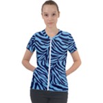 Zebra 3 Short Sleeve Zip Up Jacket