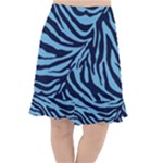 Zebra 3 Fishtail Chiffon Skirt