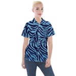 Zebra 3 Women s Short Sleeve Pocket Shirt