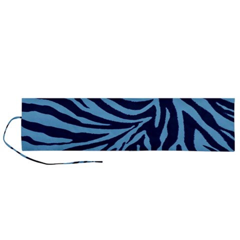 Zebra 3 Roll Up Canvas Pencil Holder (L) from ArtsNow.com