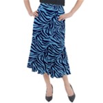 Zebra 3 Midi Mermaid Skirt