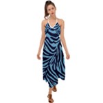 Zebra 3 Halter Tie Back Dress 