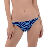 Zebra 3 Ring Detail Bikini Bottom