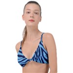 Zebra 3 Knot Up Bikini Top