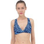 Zebra 3 Classic Banded Bikini Top