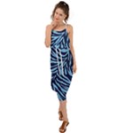 Zebra 3 Waist Tie Cover Up Chiffon Dress