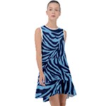 Zebra 3 Frill Swing Dress