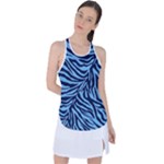 Zebra 3 Racer Back Mesh Tank Top