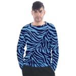 Zebra 3 Men s Long Sleeve Raglan Tee