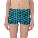 0059 Comic Head Bothered Smiley Pattern Boyleg Bikini Bottoms