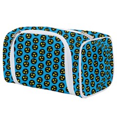 0059 Comic Head Bothered Smiley Pattern Toiletries Pouch from ArtsNow.com