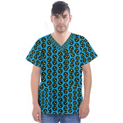 Men s V-Neck Scrub Top 