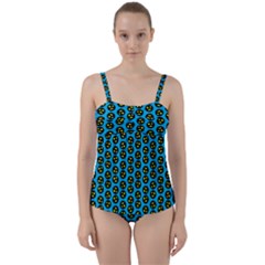 Twist Front Tankini Set 