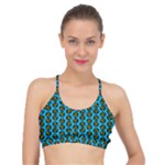 0059 Comic Head Bothered Smiley Pattern Basic Training Sports Bra