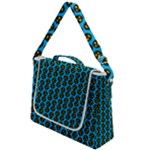 0059 Comic Head Bothered Smiley Pattern Box Up Messenger Bag