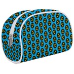 0059 Comic Head Bothered Smiley Pattern Makeup Case (Medium)