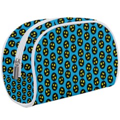 0059 Comic Head Bothered Smiley Pattern Makeup Case (Large) from ArtsNow.com