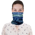 Vangogh-starry Night Ballance1 Face Covering Bandana (Adult)