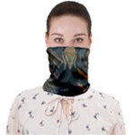 463px-the Scream Face Covering Bandana (Adult)