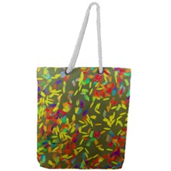 Full Print Rope Handle Tote (Large) 