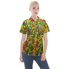 Women s Short Sleeve Pocket Shirt 