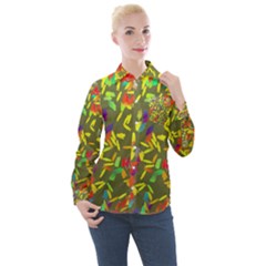 Women s Long Sleeve Pocket Shirt 