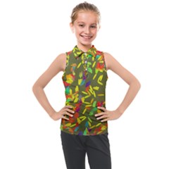 Kids  Sleeveless Polo T-Shirt 