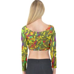 Long Sleeve Crop Top 