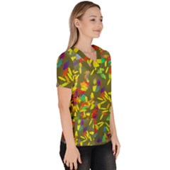 Women s V-Neck Scrub Top 