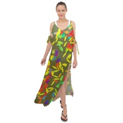 Maxi Chiffon Cover Up Dress 