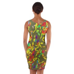 Wrap Front Bodycon Dress 