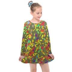 Kids  Long Sleeve Dress 