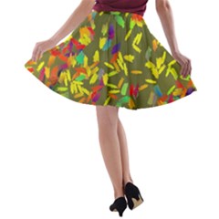 A-line Skater Skirt 